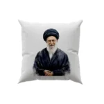 کوسن طرح نقاشی شهید سید علی خامنه ای