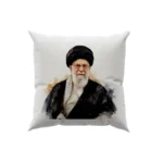کوسن طرح نقاشی شهید سید علی خامنه ای