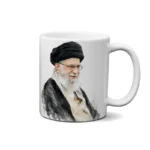 ماگ طرح نقاشی شهید سید علی خامنه ای