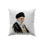 کوسن طرح نقاشی شهید سید علی خامنه ای