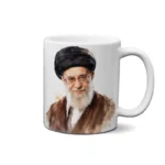 ماگ طرح نقاشی شهید سید علی خامنه ای