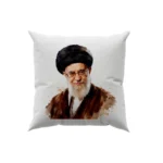 کوسن طرح نقاشی شهید سید علی خامنه ای