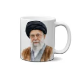 ماگ طرح نقاشی شهید سید علی خامنه ای