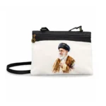 کیف زنانه دوشی طرح نقاشی شهید سید علی خامنه ای