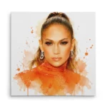 تابلو شاسی مربعی طرح نقاشی بهرام رادان