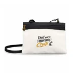 کیف زنانه دوشی طرح متن انگیزشی انگلیسی شماره 350