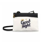 کیف زنانه دوشی طرح تایپوگرافی Good night (طرح 2)