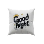 کوسن طرح تایپوگرافی Good night (طرح 2)