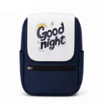 کیف کوله پشتی طرح تایپوگرافی Good night (طرح 2)