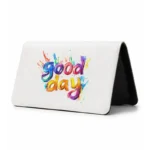 کیف پول مخمل زنانه طرح تایپوگرافی Good Day ۱