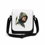 کیف دوشی پاسپورتی مردانه طرح پرتره گرین ارو با کلاه (Green Arrow)