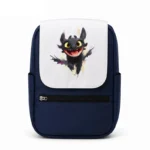 کیف کوله پشتی طرح اژدهای بی دندان (Toothless) شاد