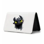 کیف پول مخمل زنانه طرح اژدهای بی دندان (Toothless)