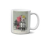 ماگ طرح ساختمان فانتزی چندطبقه (طراحی معماری)