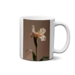 ماگ طرح غنچه گل سفید